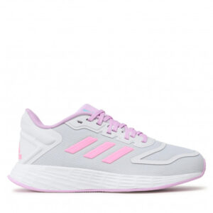 Buty adidas - Duramo 10 K GV8947 Dash Grey / Beam Pink / Bliss Lilac