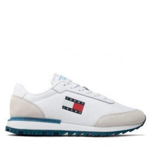 Sneakersy Tommy Jeans - Retro Evolve EM0EM00991 White YBR