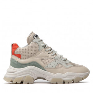 Sneakersy Bronx - 47309-AB Creamy White/Frost Mint/M. Red 3653