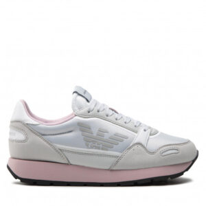 Sneakersy EMPORIO ARMANI - X3X058 XN313 S123 Perla/Op.White/Rosa