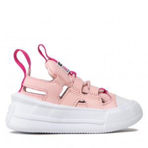 Sandały Converse - Ultra Sandal Slip A01220C Storm Pink/Pink Zest/White