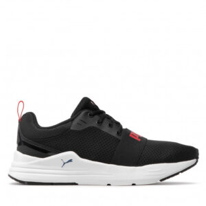 Sneakersy PUMA - Wired Run 373015 21 Puma Black/High Risk Red