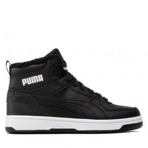 Sneakersy PUMA - Rebound Joy Fur Jr 375477 01 Puma Black/Puma White