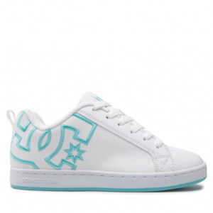 Sneakersy DC - Court Graffik 300678 White/White/Blue(Xwwb)