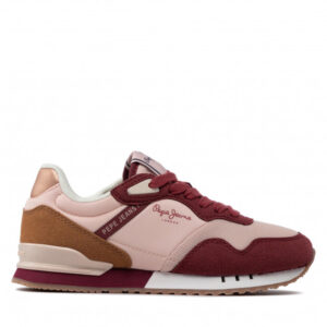 Sneakersy PEPE JEANS - London One G On G PGS30544 Mauve Pink 19