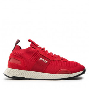 Sneakersy BOSS - Titanium 50470596 10232616 01 Bright Red 620