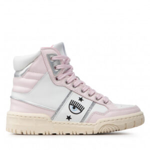 Sneakersy CHIARA FERRAGNI - CF3006-171 White/Light Pink
