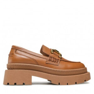 Loafersy GINO ROSSI - 222FW107 Camel