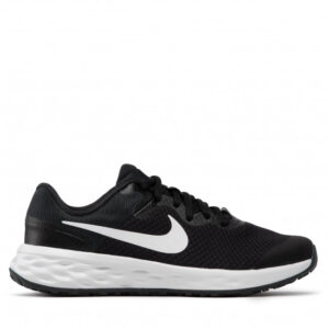 Buty Nike - Revolution 6 Nn (GS) DD1096 003 Black/White/Dk Smoke Grey