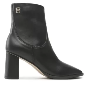 Botki Tommy Hilfiger - Soft Square Toe Ankle Boot FW0FW06838 Black BDS