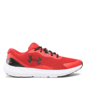 Buty Under Armour - Ua Bgs Surge 3 3024989-600 Red/Wht