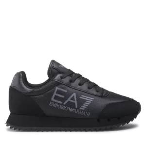 Sneakersy EA7 Emporio Armani - XSX107 XOT56 Q757 Triple Blk/Irongate