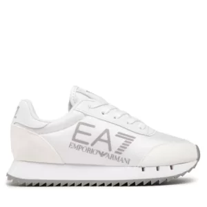 Sneakersy EA7 Emporio Armani - XSX107 XOT56 R237 White/Grey Flannel