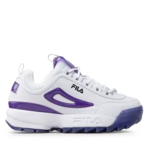 Sneakersy Fila - Disruptor T Teens FFT0050.13155 White/Prism Violet