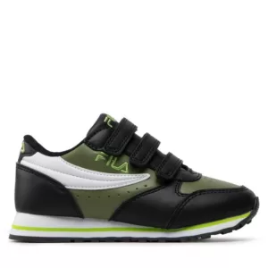 Sneakersy Fila - Orbit Velcro Low Kids 1010785.63031 Loden Green/Black