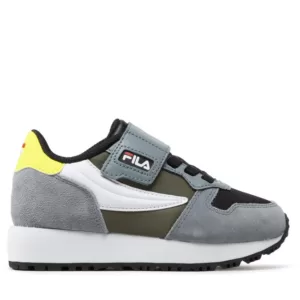 Sneakersy Fila - Retroque Velcro Kids FFK0036.83149 Black/Loden Green
