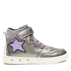 Sneakersy Geox - J Skylin G. A J268WA 0NFKN C1335 D Dk Silver/Lilac