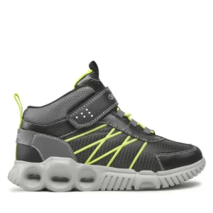Sneakersy Geox - J Wroom B. A J26GAA 0FUCE C0802 D Black/Lime