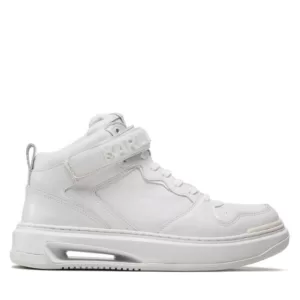 Sneakersy KARL LAGERFELD - KL52040 White Lthr/Mono