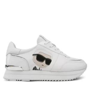 Sneakersy Karl Lagerfeld - KL61930N White Lthr/Suede
