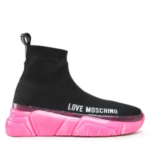 Sneakersy LOVE MOSCHINO - JA15463G1GIZC00A Nero/Fuxia