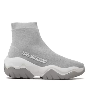 Sneakersy LOVE MOSCHINO - JA15574G1GIZS902 Argento