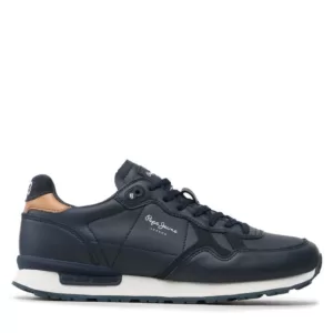 Sneakersy Pepe Jeans - Britt Man Flag Classic PMS30850 Navy 595