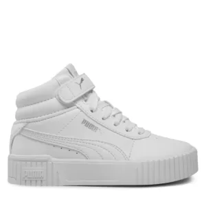 Sneakersy Puma - Carina 2.0 Mid Ps 387377 02 Puma White/White/Silver
