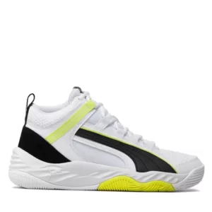Sneakersy Puma - Rebound Future Evo Core 386379 Puma White/Black/Light Lime