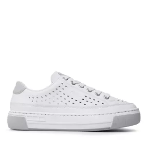 Sneakersy Rieker - L8849-80 White