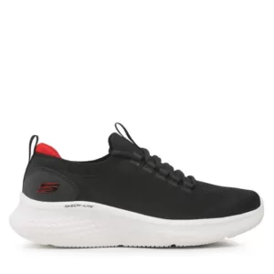 Sneakersy Skechers - Faint Flair 232593/BKRD Black/Red