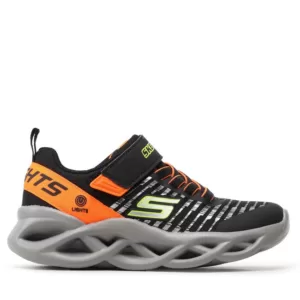 Sneakersy Skechers - Novlo 401650L/BKOR Black/Orange