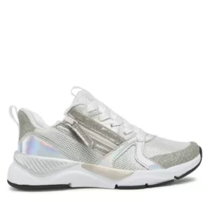 Sneakersy SKECHERS - Sleek Shines 310251L/WSL White/Silver