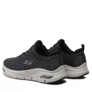 Sneakersy Skechers - Waveport 232301/BKGY Black/Grey