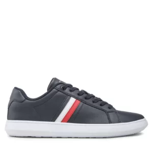 Sneakersy Tommy Hilfiger - Corporate Cup Leather Stripes FM0FM04275 Desert Sky DW5