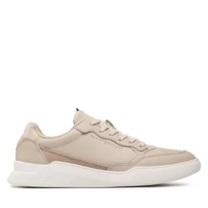 Sneakersy Tommy Hilfiger - Elevated Cupsole Leather FM0FM04490 Classic Beige ACI