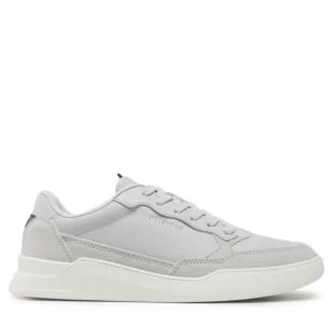 Sneakersy Tommy hilfiger - Elevated Cupsole Leather Mix FM0FM04358 Light Cast PSU