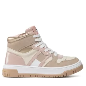 Sneakersy Tommy Hilfiger - High Top Lace Up T3A9-32344-1446 S Beige/Nude A241