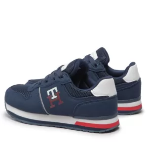 Sneakersy Tommy Hilfiger - Low Cut Lace-Up Sneaker T3B9-32492-1450 M Blue 800