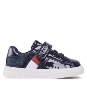 Sneakersy Tommy Hilfiger - Low Cut Lace-Up /Velcro Sneaker T1A9-32298-1160 M Blue 800
