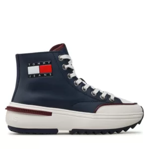 Sneakersy Tommy Jeans - Cleat Run EM0EM01101 Twilight Navy C87