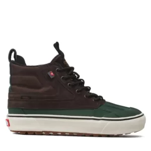 Sneakersy Vans - Sk8-Hi Del Pat VN0A5JMNBGS1 Brown/Green