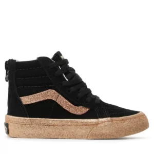 Sneakersy Vans - Sk8-Hi Zip VN0A4BUXZX11 Party Glitter Black/Gold
