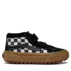 Sneakersy Vans - Sk8-Mid Reissu VN0A5KRO1KP1 Checkerboard Black/Marshm