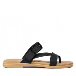 Japonki CROCS - Tulum Toe Post Sandal W 206108 Black/Tan