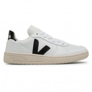 Sneakersy VEJA - V-10 Leather VX020005A Extra White Black