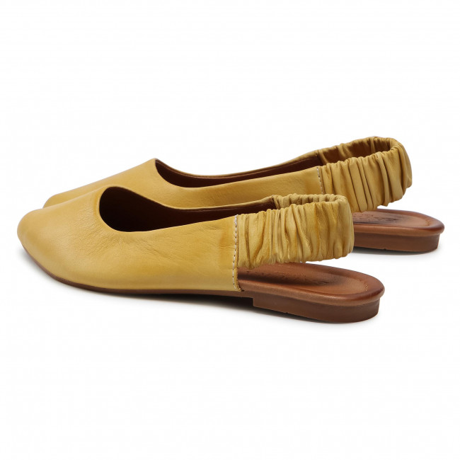Sandały BADURA - B4029-69 Żółty żółte