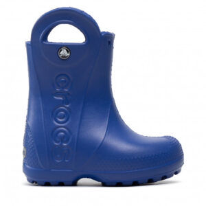 Kalosze Crocs - Handle It Rain Boot Kids 12803 Cerulean Blue