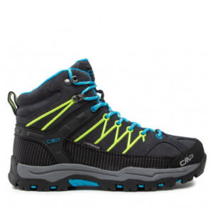 Trekkingi CMP - Kids Rigel Mid Trekking Shoes Wp 3Q12944J Antracite/Yellow Fluo