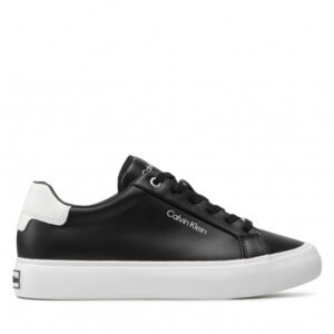 Sneakersy CALVIN KLEIN - Vulc Lace Up HW0HW00839 Black/White 0GN